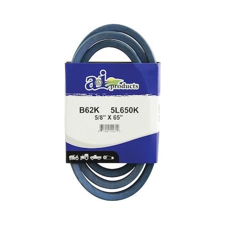 A & I Products Aramid Blue V-Belt (5/8" X 65" ) 9.5" x5" x1.5" A-B62K